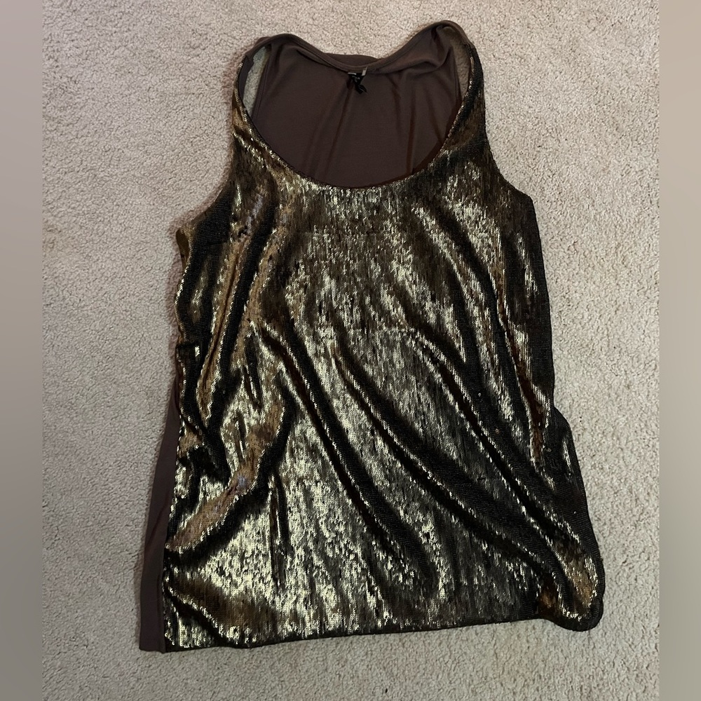 Sequin Ann Taylor Tank